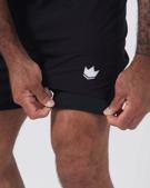 Kingz hybrid grappling Shorts-black